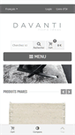 Mobile Screenshot of davanti.be