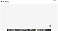 Desktop Screenshot of davanti.lv